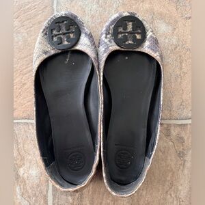 Tory Burch Animal Print Flats